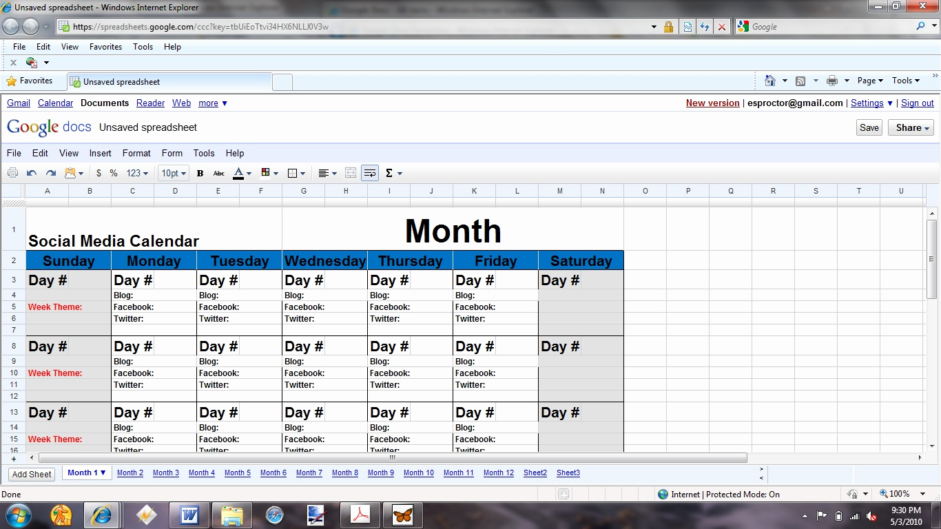 Social Media Schedule Template New 5 Easy Steps to A Winning social Media Plan social Media