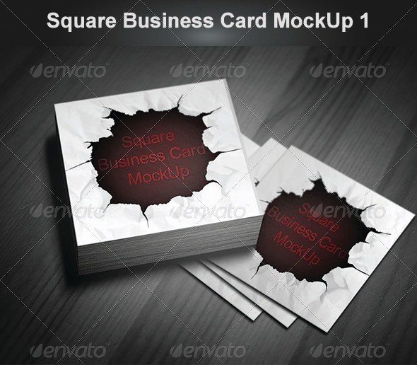 Square Business Card Mockup Lovely 15 Square Business Card Mockup for Identity Project