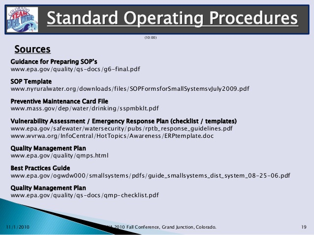 Standard Operating Procedure Sample Pdf Fresh Gerryshisler Standard Operating Procedures