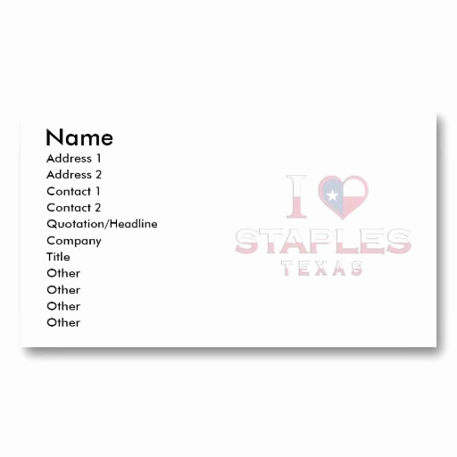 Staples Business Card Template Fresh 7 Best Staples Business Cards Templates Images On Pinterest