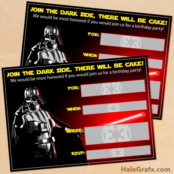 Star Wars Birthday Invitations Elegant the Best Star Wars Party Ideas Happiness is Homemade
