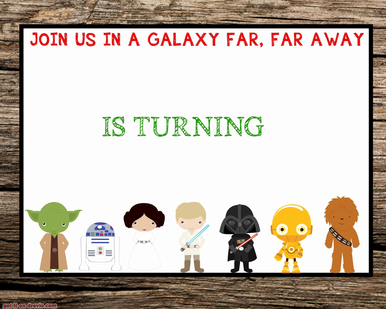 Star Wars Invitations Free Printable Awesome Free Printable Star Wars Birthday Invitation – Free