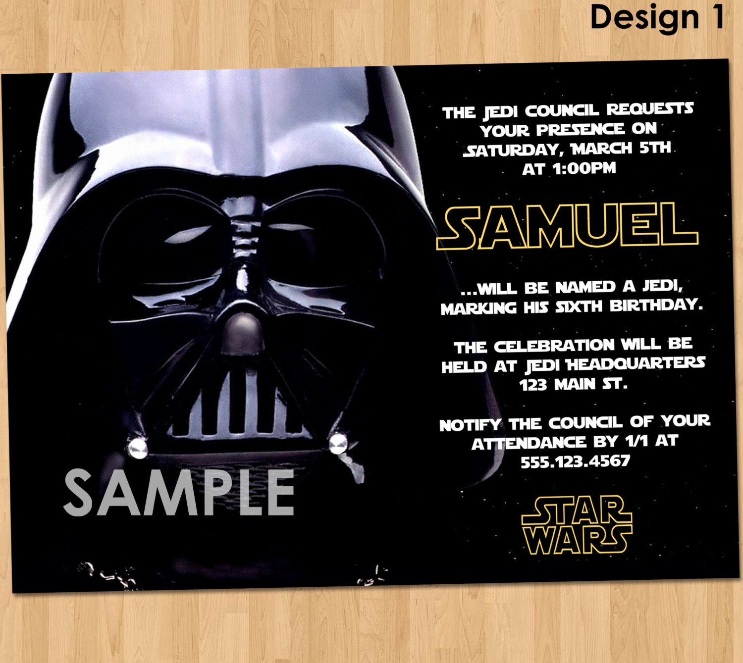 Star Wars Invitations Free Printable Awesome Free Star Wars Birthday Invitations – Bagvania Free
