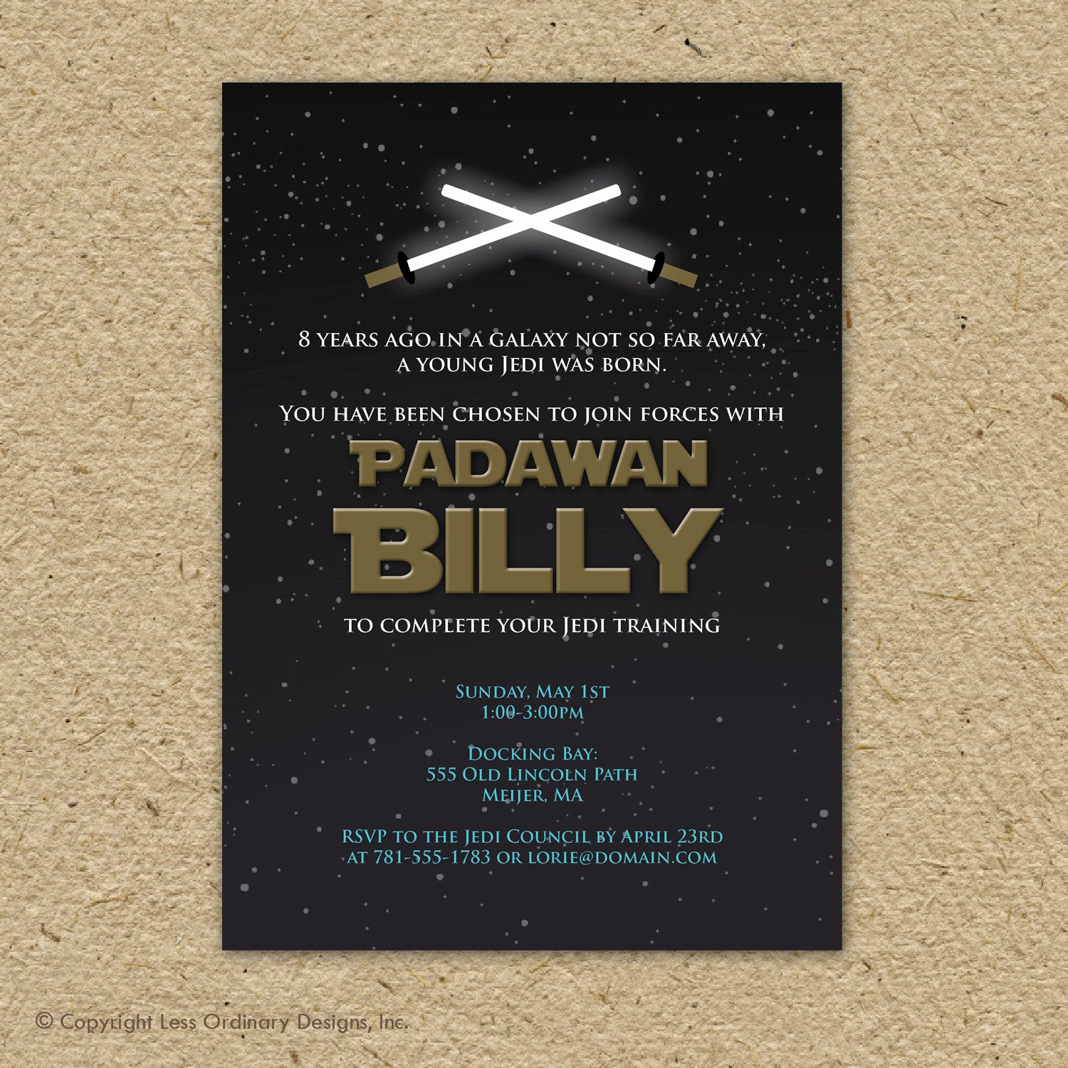Star Wars Invitations Free Printable Elegant Star Wars Birthday Party Invitation Printable by