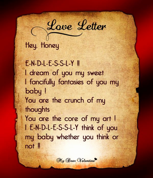 Sweet Love Letter for Him Luxury What Would Be Better Than A Poem Engraved In A Love Letter