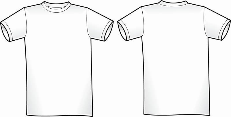 T Shirt Template Vector Inspirational Vector T Shirt Template 2 Vector