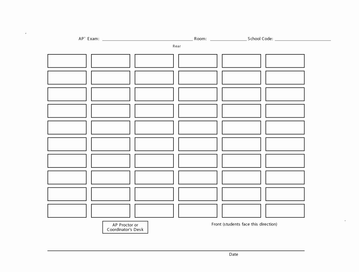 Table Seating Chart Template Best Of 40 Great Seating Chart Templates Wedding Classroom More
