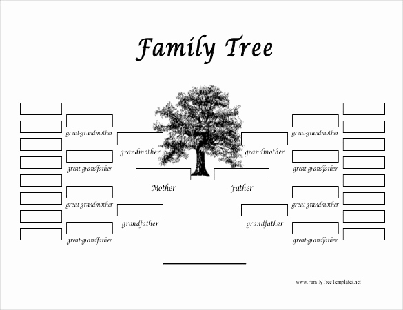 Template for Family Tree Unique Printable Family Tree with Siblings Printable Pages