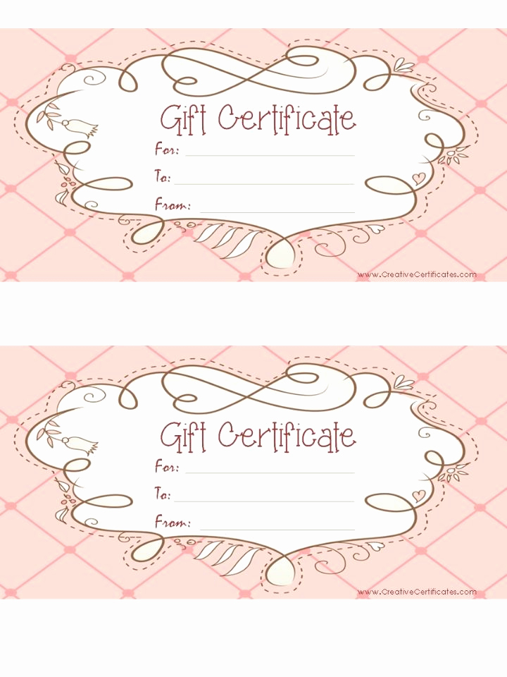 Template for Gift Certificate Inspirational Best 25 Free Printable T Certificates Ideas On