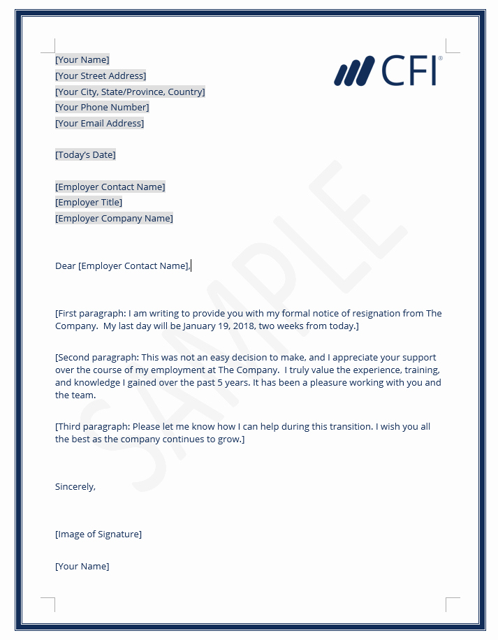 Template for Resignation Letter Beautiful Resignation Letter How to Write A Letter Of Resignation