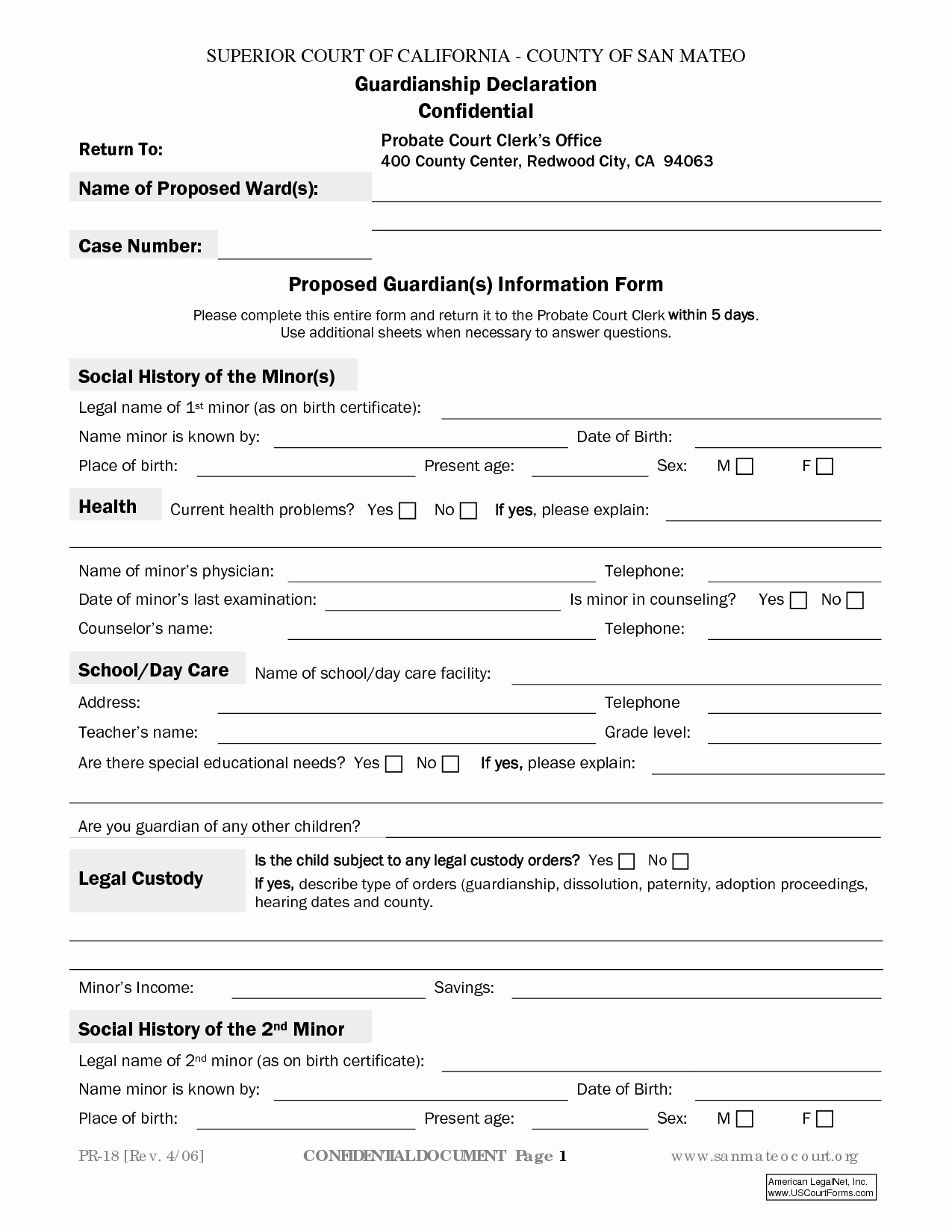 Temporary Guardianship Agreement form Lovely Temporary Guardianship Agreement form California Detail