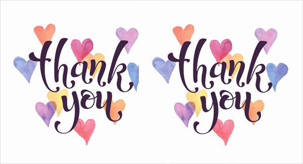 Thank You Cards Template Inspirational Free Card Templates