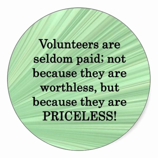 Thank You for Volunteering Awesome Church Volunteer Appreciation Quotes Quotesgram