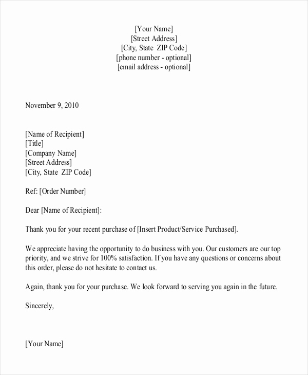 Thank You Letter Business Beautiful 58 Sample Business Letters Doc Pdf