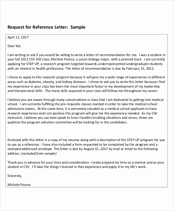 Thank You Letter for Recommendation Best Of 9 Sample Reference Thank You Letters Free Sample