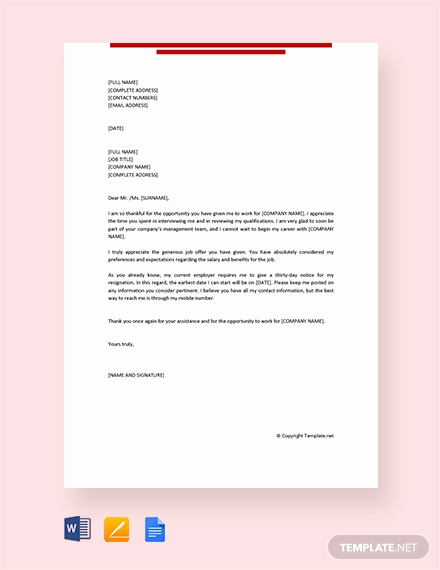 Thank You Letter to Recruiter Best Of Free formal Job Fer Letter Template Download 1639