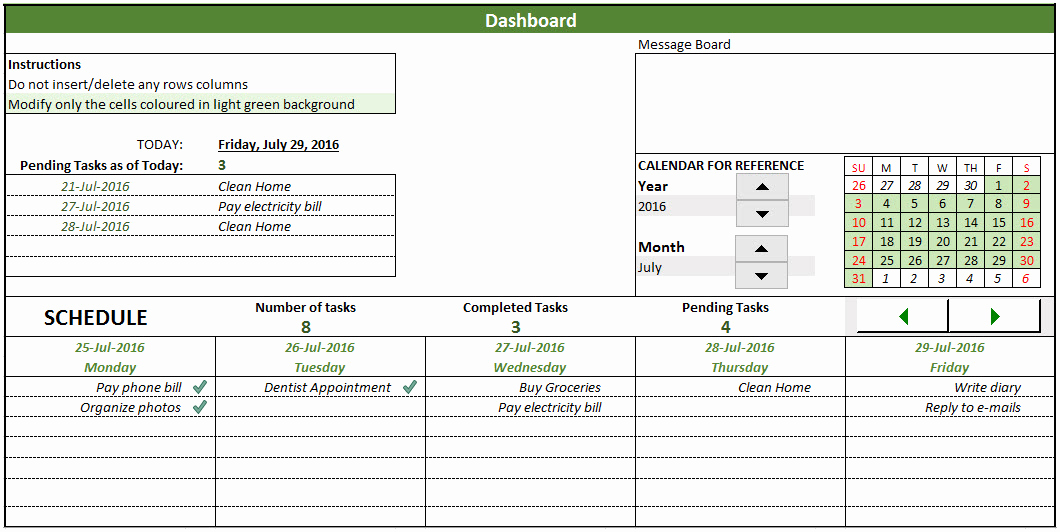 To Do List Template Excel Fresh Free to Do List Template In Excel to Create &amp; Manage Tasks