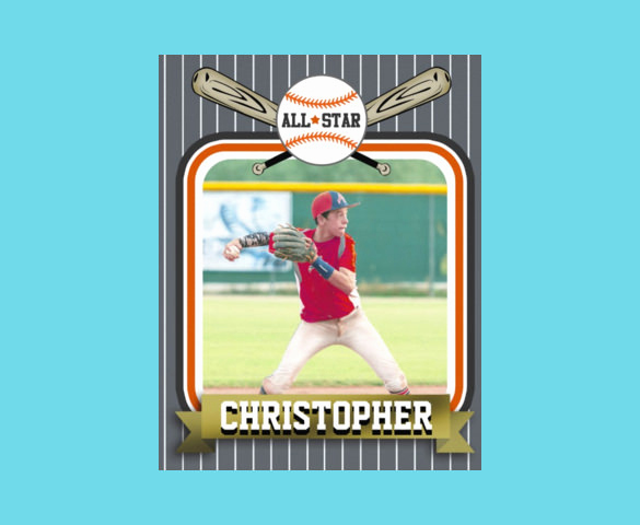Trading Card Template Word Luxury Powerpoint Baseball Card Template Bountrfo