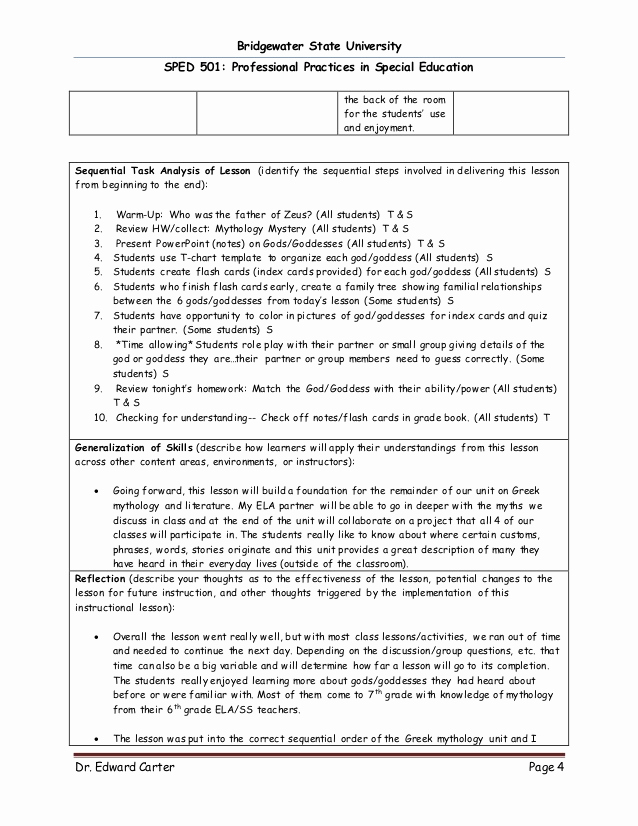 Udl Lesson Plan Template Awesome Udl Alternative Lesson Plan Ss