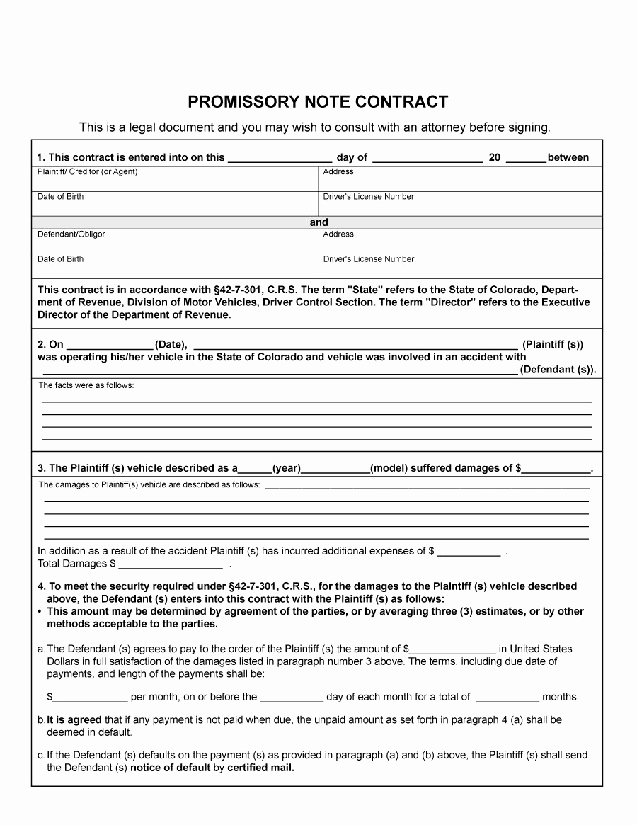 Unsecured Promissory Note Template Fresh 45 Free Promissory Note Templates &amp; forms [word &amp; Pdf]