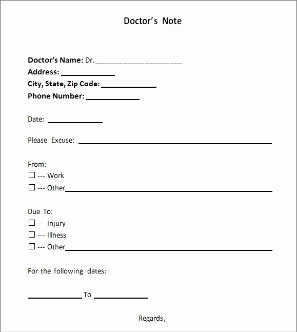 Urgent Care Doctors Note Template Lovely Urgent Care Doctors Note Template Beepmunk