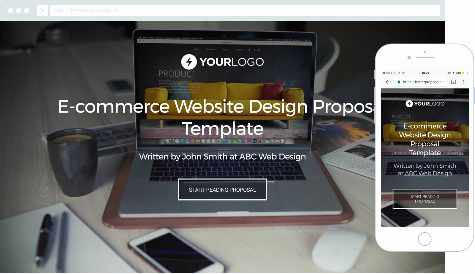 Web Design Proposal Template Inspirational Free E Merce Web Design Proposal Template Better Proposals