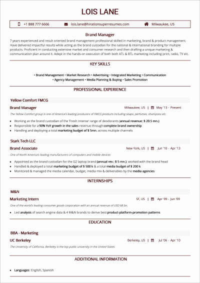 Web Developer Resume Template Awesome How to Craft the Perfect Web Developer Ré­su­mé — Smashing