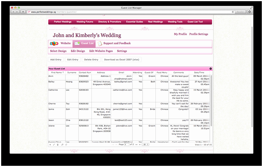 Wedding Guest List Excel Elegant Printable Address Book Sheets Contact List Pdf Wedding