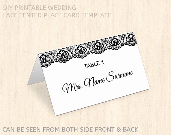 printable wedding place cards