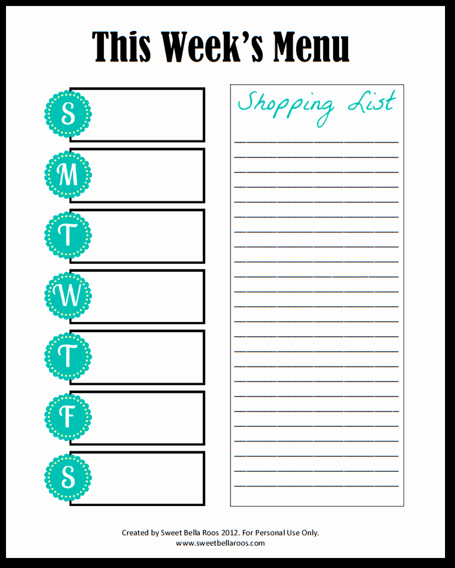 Weekly Meal Planning Template Inspirational 301 Moved Permanently
