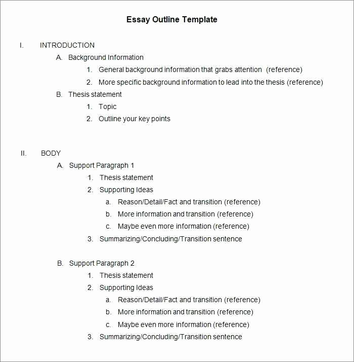 White Paper Outline Template Best Of 9 10 Apa format Word