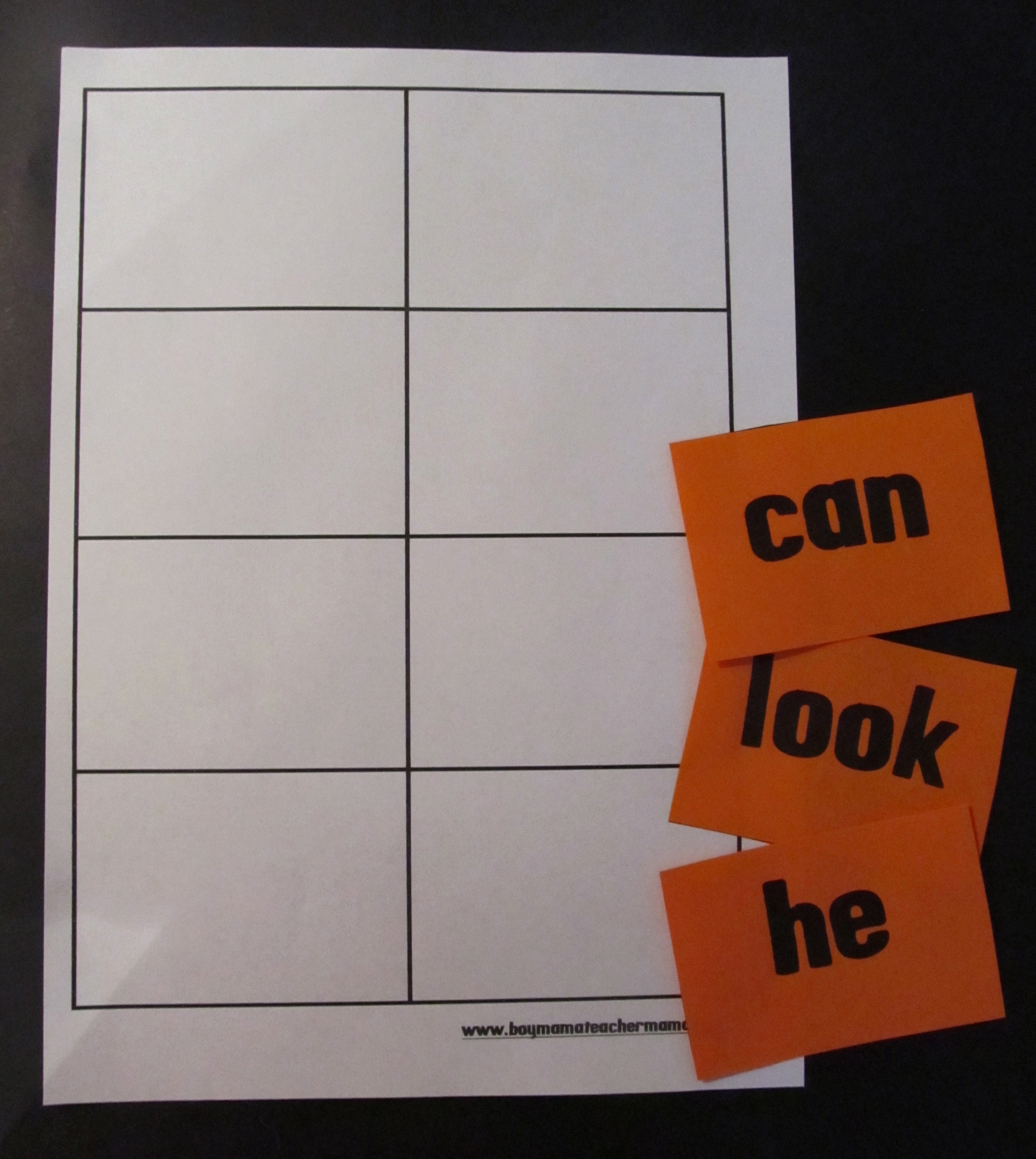 Word Flash Card Template Elegant Teacher Mama Sight Word Practice Made Fun