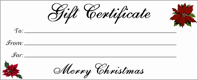 Word Gift Certificate Template Best Of 18 Gift Certificate Templates Excel Pdf formats