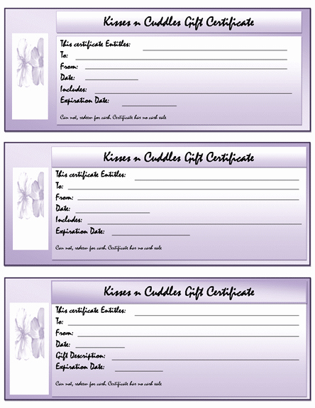 Word Gift Certificate Template Fresh Free Gift Certificate Templates – Microsoft Word Templates