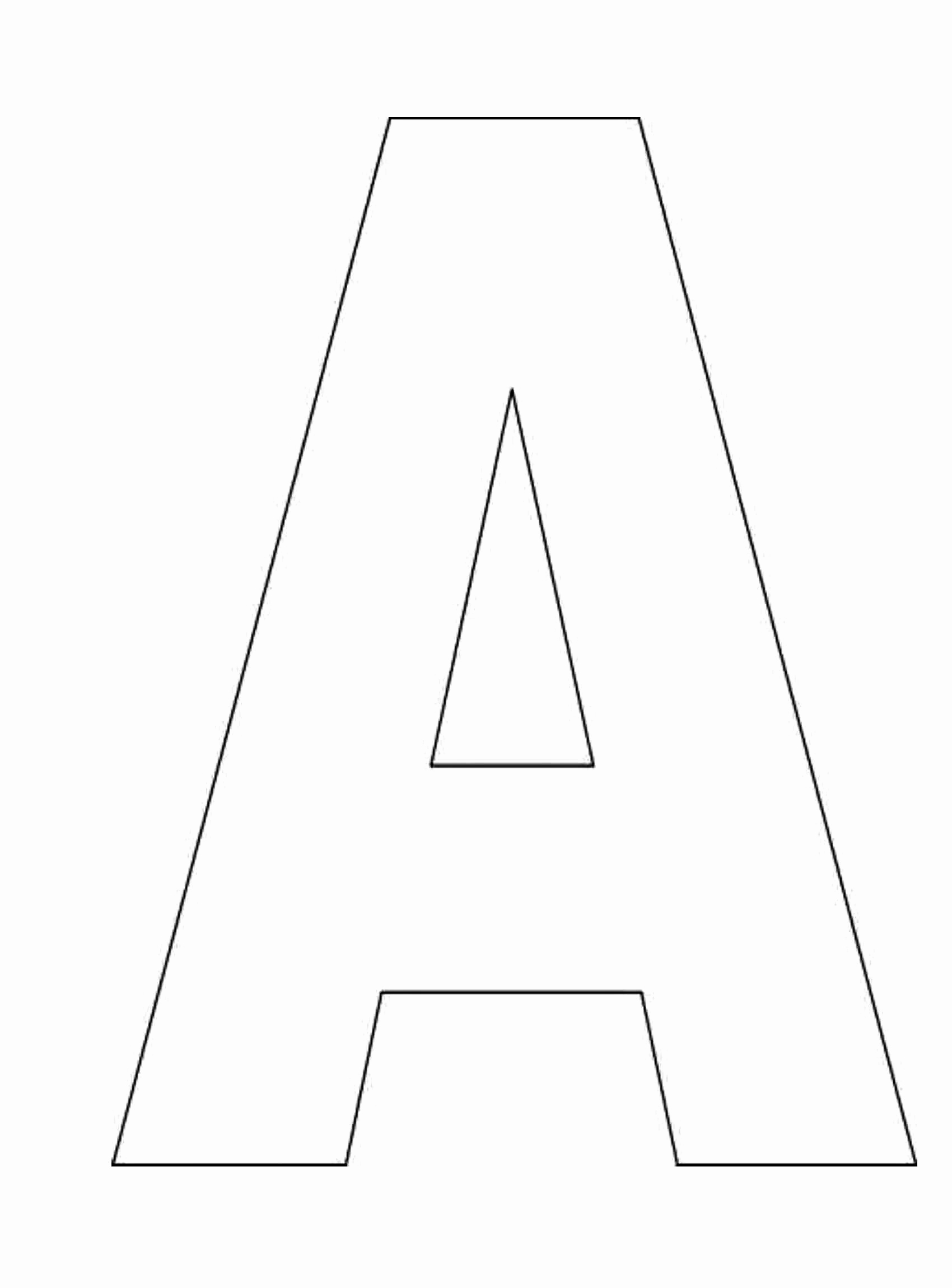 Letter A Printable Beautiful Letter A Alphabet Printable 6
