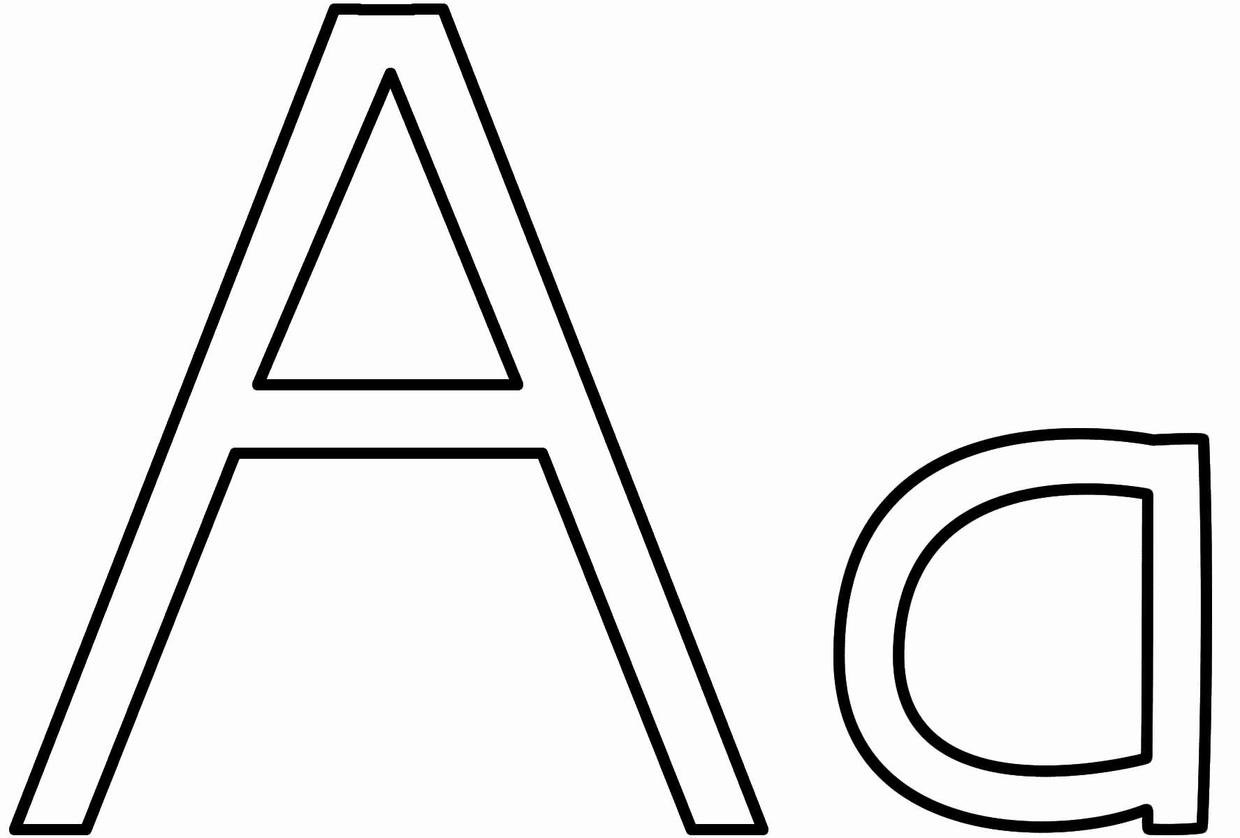 Letter A Printable Lovely Letter A Coloring Pages Preschool and Kindergarten