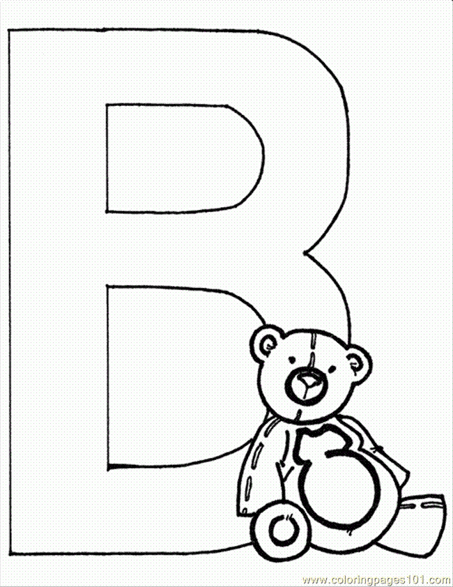 Letter B Printable Best Of Letter B Coloring Pages Preschool and Kindergarten