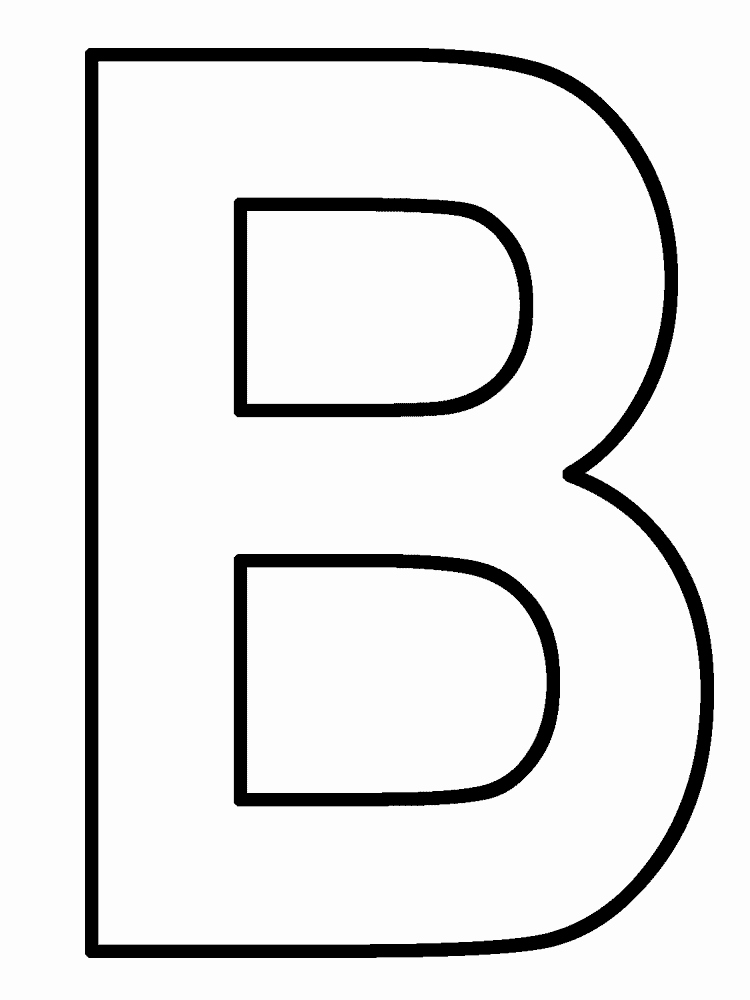 Letter B Printable Fresh How Much Do You Like the Letter