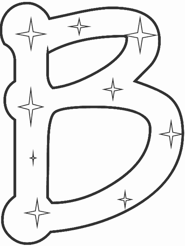 Letter B Printable Fresh Letter B Coloring Pages Preschool and Kindergarten