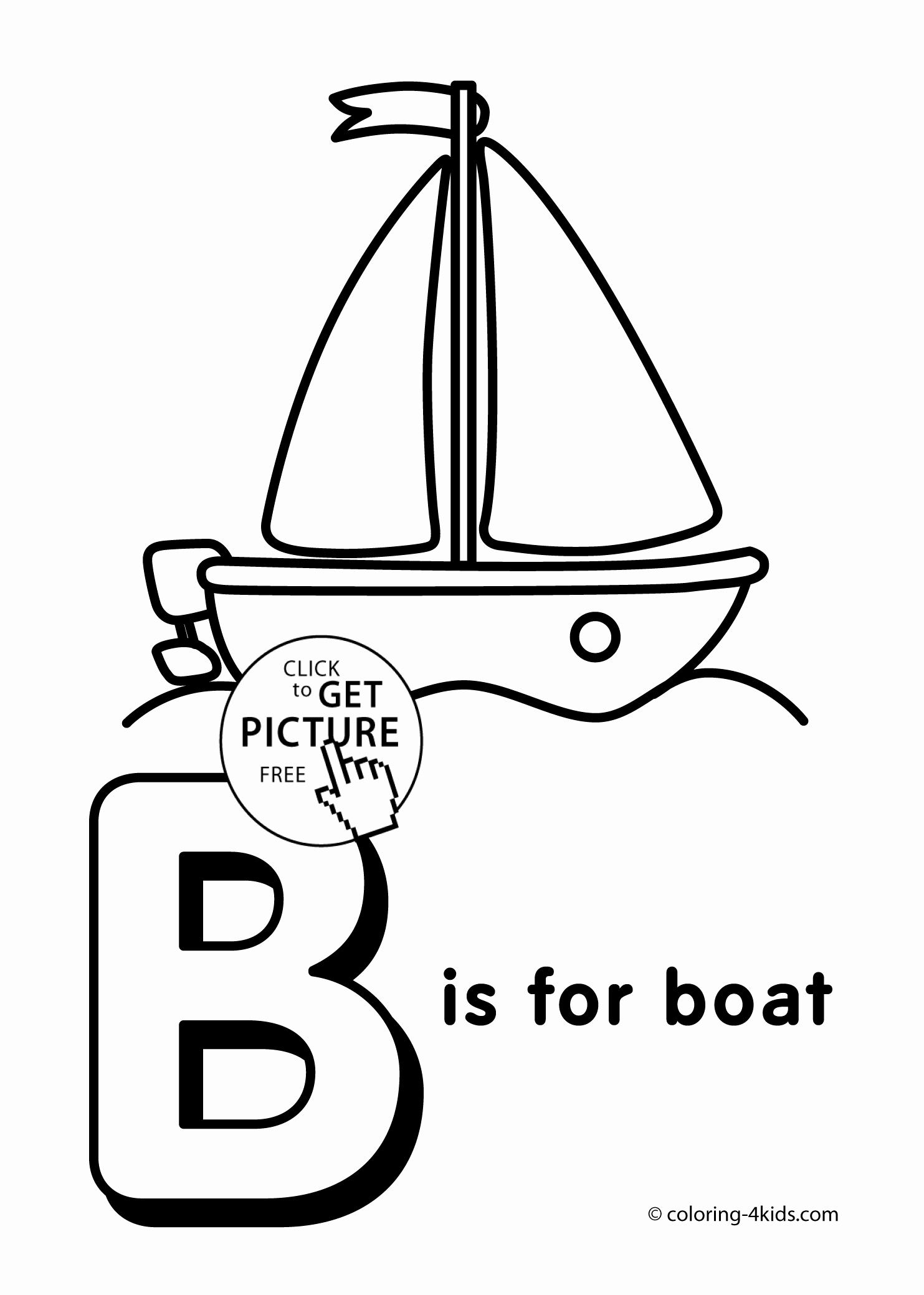 Letter B Printable Lovely Letter B Coloring Pages Of Alphabet B Letter Words for
